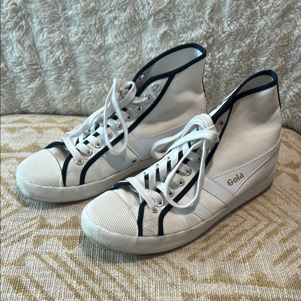Gola Women's White High-Top Sneakers